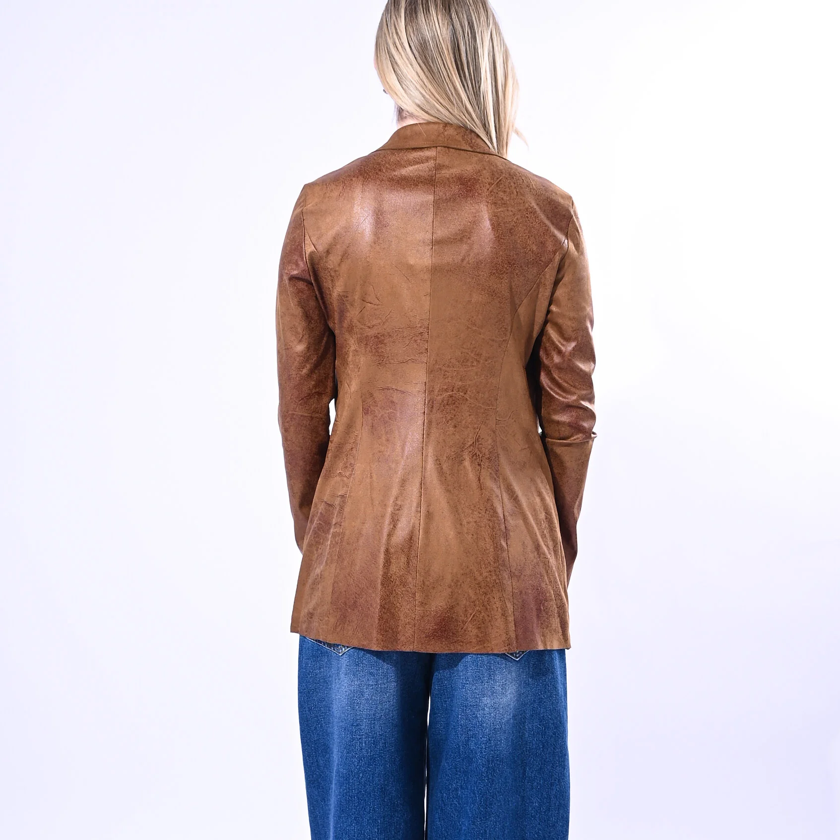 GOLD - GIACCA ROCK EASY ART.37478/3181/B - SUEDE BRUCIATO - Image 4
