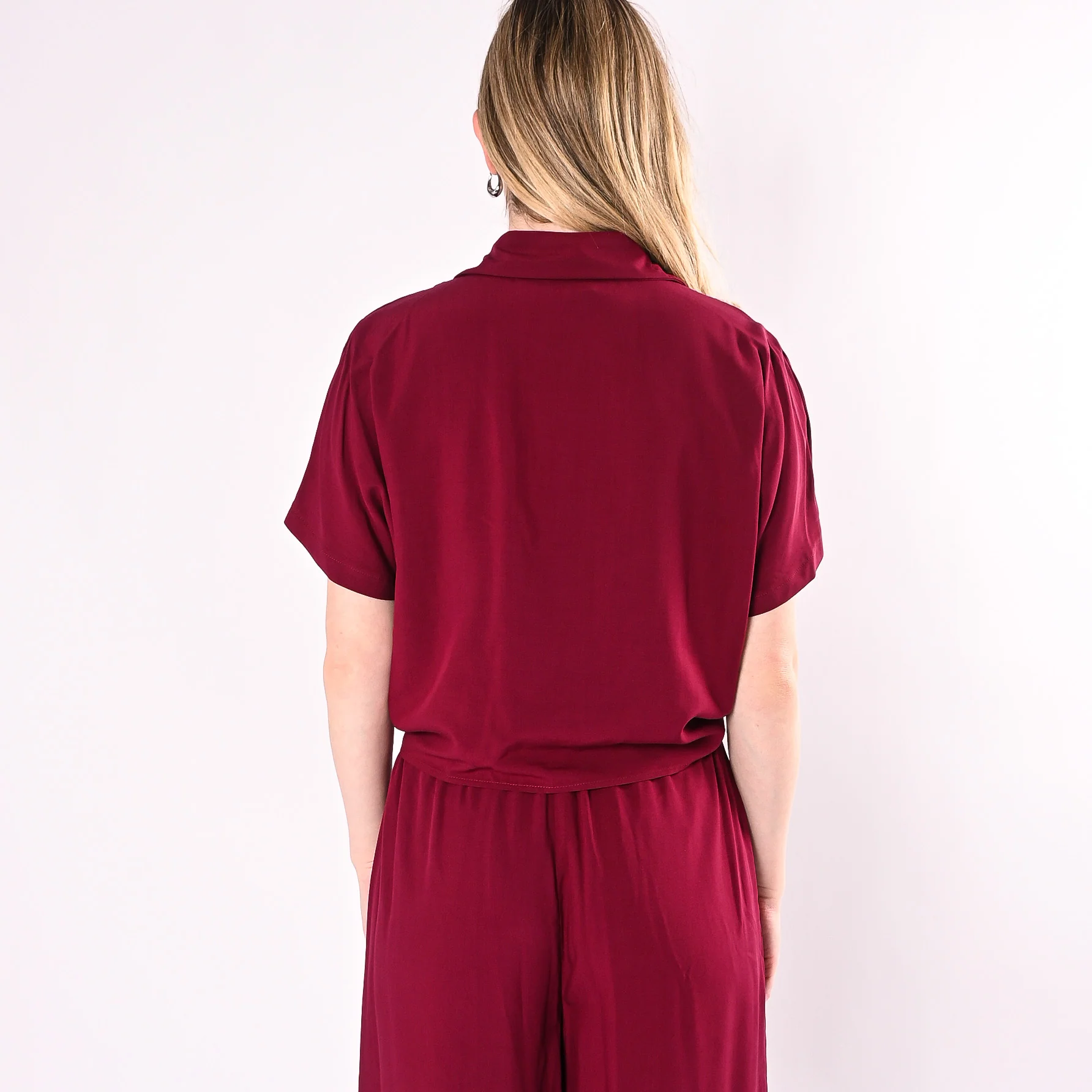 HAVEONE - CAMICIA IN VISCOSA CON NODO ART.CIA-Q437/I - INDIA - Image 5