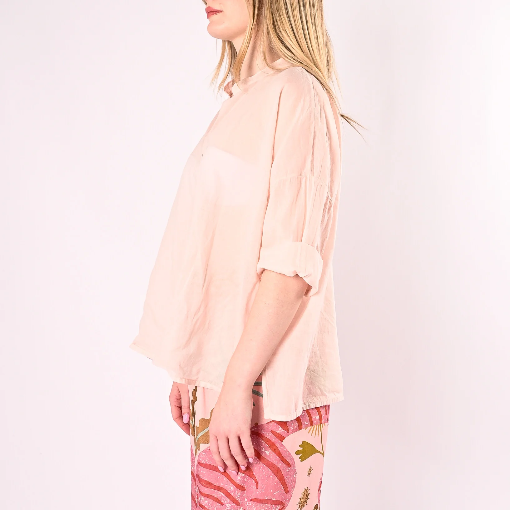 HAVEONE - CAMICIA VOILE IN MUSSOLA ART. CFL-Q387/C - CIPRIA - Image 3