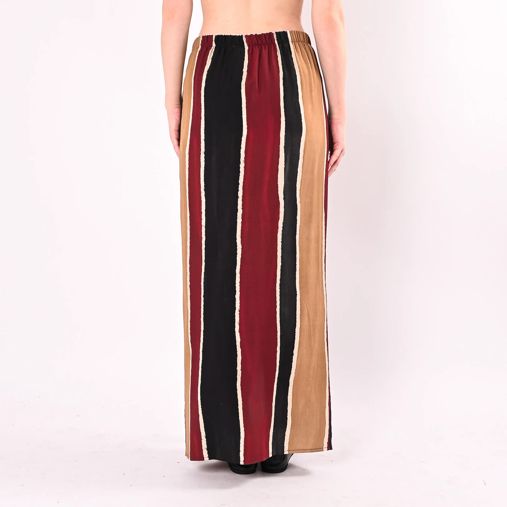 HAVEONE - GONNA LUNGA FANTASIA ETNICA ART. GFW-Q194/NI - NERO/INDIA - Image 4