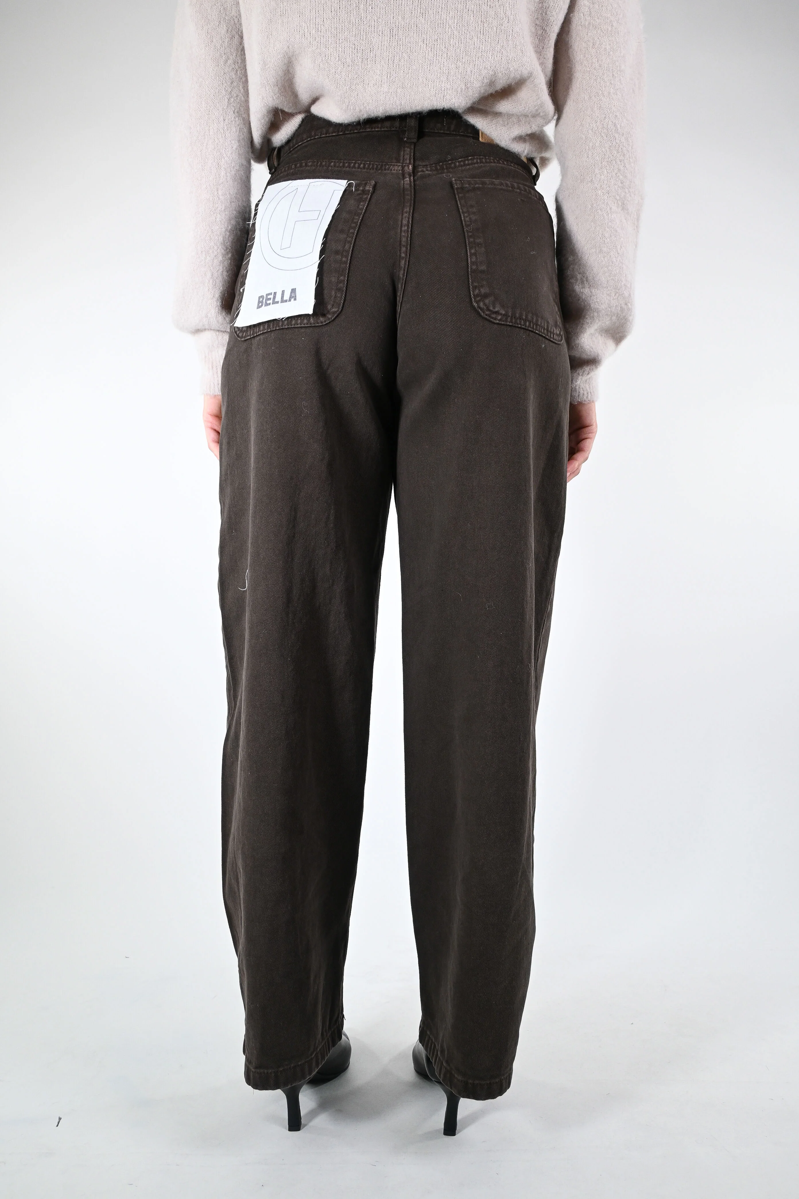 HAVEONE -  JEANS BELLA BULL DENIM ART.PLS-P014 - MORO OLD - Image 4