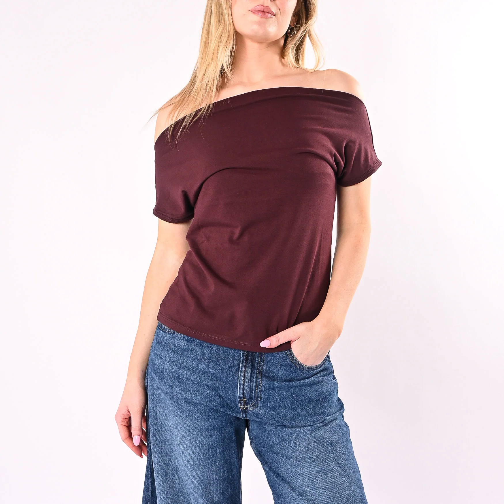 HAVEONE - T-SHIRT SCOLLO BARCA ART. MJS-Q154/F - FICO