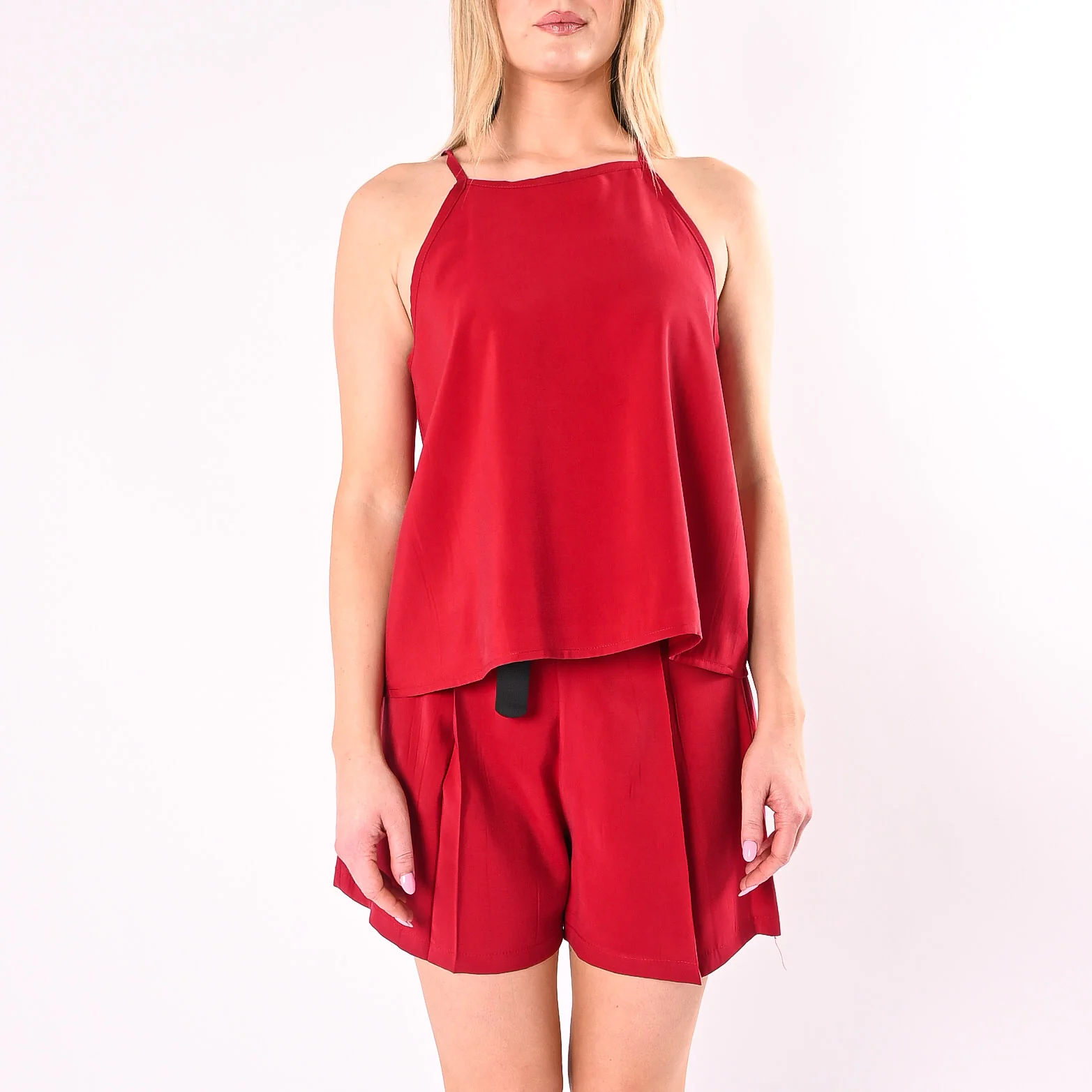 HAVEONE - TOP CUPRO CON SPALLINE ART. RIA-Q288/I - INDIA - Image 3
