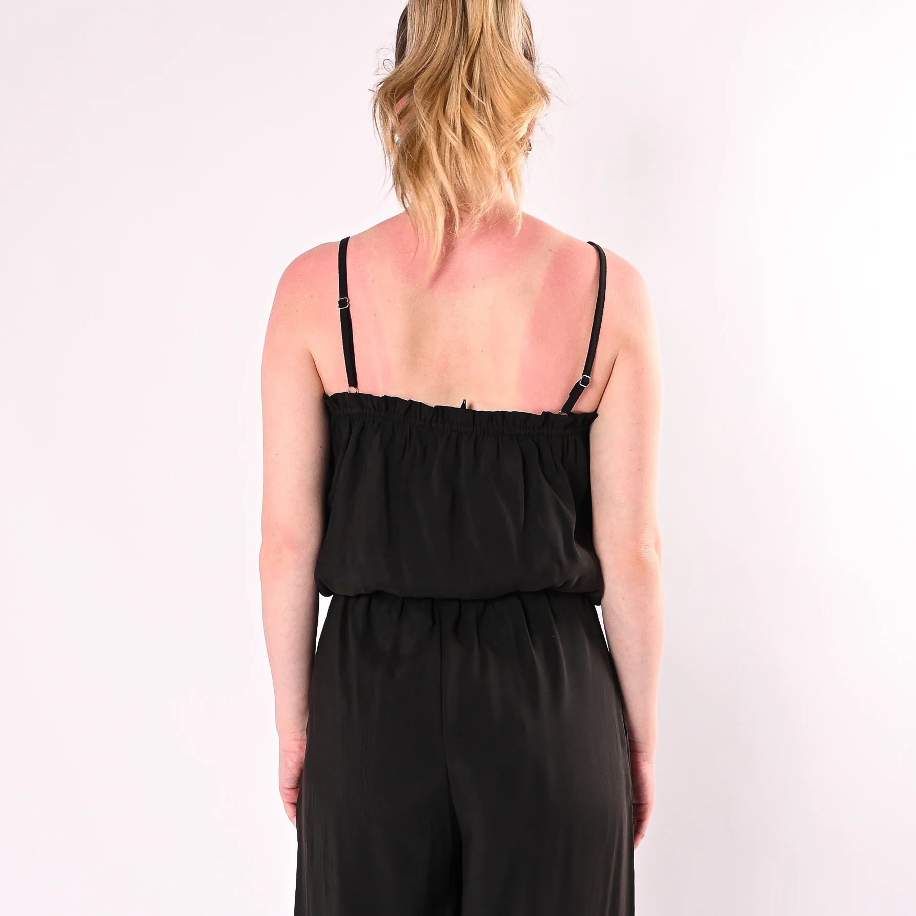 HAVEONE - TOP MODAL CON ROUGES ART.RFW-Q312/N - NERO - Image 5