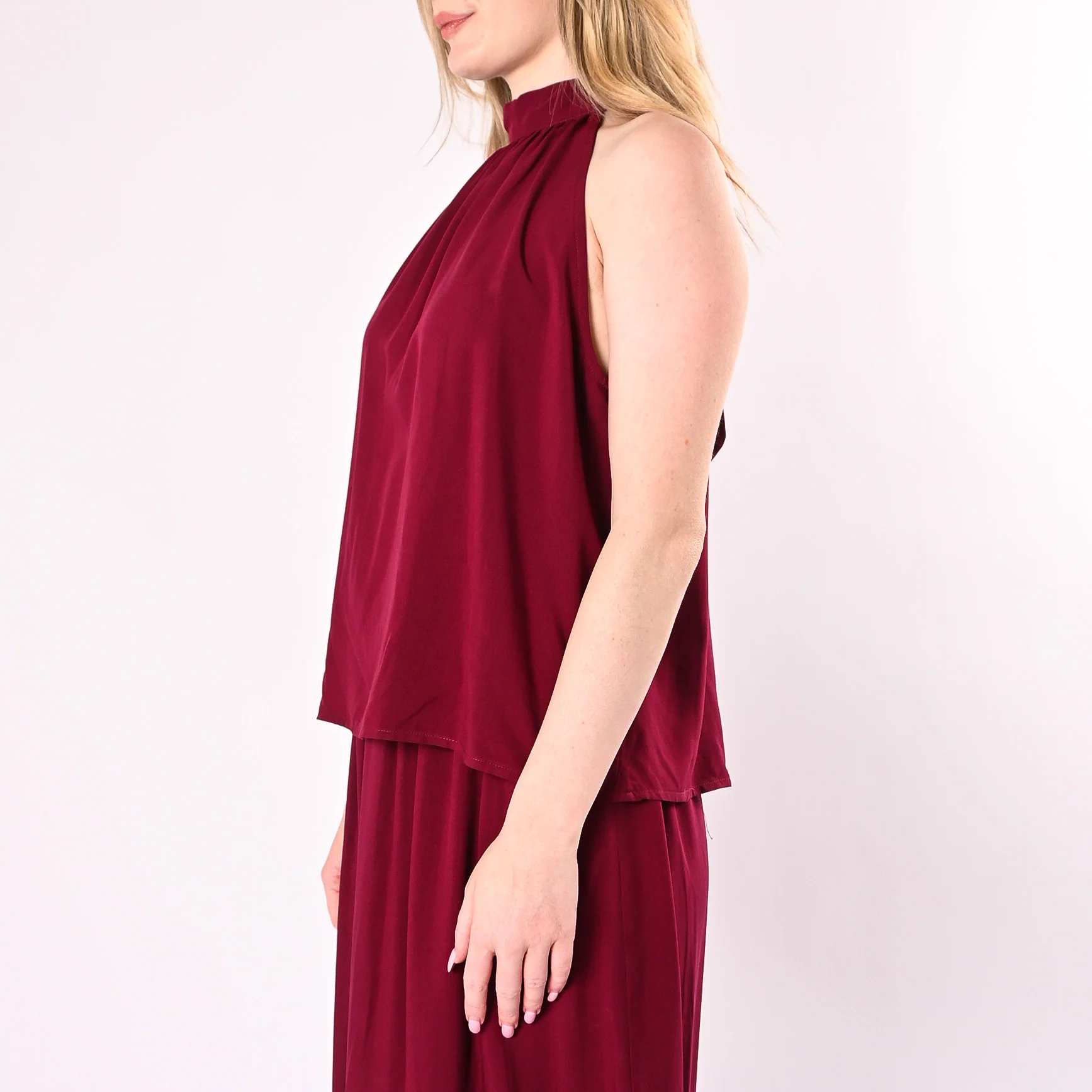 HAVEONE - TOP SCOLLO AMERICANA IN VISCOSA ART. RIA-Q317/I - INDIA - Image 4